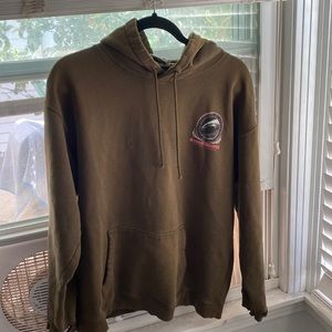 Green surf hoodie
